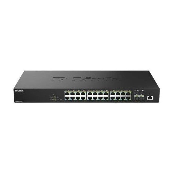 Switch D-LINK Gigabit 24 Puertos 4SFP+ Poe++