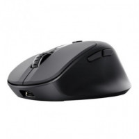 Raton TRUST Zevo Recargable Wireless Black