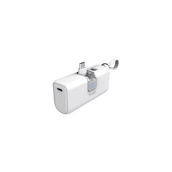 Powerbank TRUST Pacto 5000MAH Usb-c Pd White