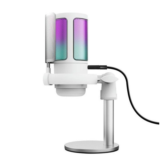 Microfono TRUST Gaming Gxt 238W Auron USB Rgb White
