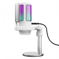 Microfono TRUST Gaming Gxt 238W Auron USB Rgb White