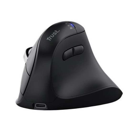 Raton TRUST Vyran Wireless Hyperscroll Ergonomico Black