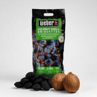 Briquetas de Coco 4 kg Weber&reg;
