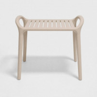 Mesa Auxiliar de Jardín Ibiza Color Ecru Vondom®  VONDOM