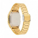 Casio DB-360G-9A Reloj Digital Unisex – Data Bank Dorado con Telememo, Temporizador y Batería de 10 Años - DB360G