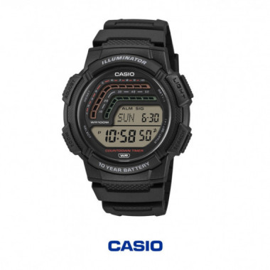Casio WS-1800-1AV Reloj Digital Deportivo Hombre &ndash; Temporizador Intervalos