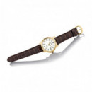 Casio MTP-V004GL-7A Reloj Analógico Hombre – Calendario, Cristal Mineral y Correa de Piel
