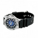 Casio MTD-140-2AV Reloj Analógico Hombre – 100 m WR, Estilo Diver y Correa de Resina