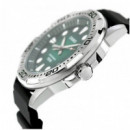Casio MTD-140-3A Reloj Analógico Hombre – Estilo Diver Verde – Resina, Fecha y WR 100M