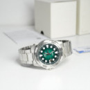 Casio MTD-140D-3AV Reloj Analógico Hombre – 100 m WR, Acero Inoxidable y Diseño Deportivo Marino Verde