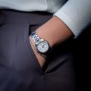 CASIO LTP-1302PD-7A1 – Reloj Analógico Mujer Acero Inoxidable, WR 50M, Calendario, Diseño Elegante