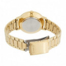 Casio LTP-VT01G-9B Reloj Analógico Mujer – Caja y Brazalete Dorados con Esfera Champagne