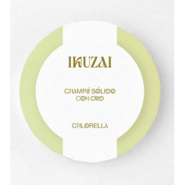 IKUZAI Champu Solido Chlorela