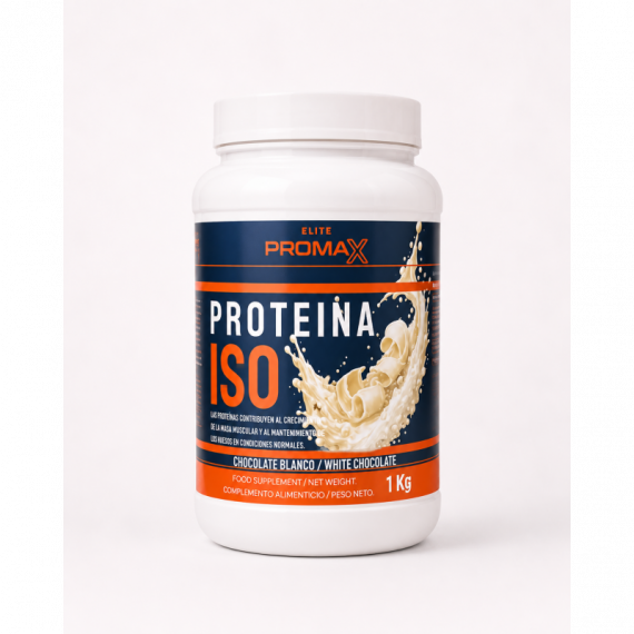 ELITE PROMAX Proteina Iso Choco Blanco 1 Kg