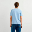 Camiseta logo estampado fit regular