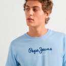 Camiseta logo estampado fit regular
