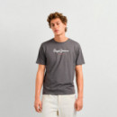 Camiseta logo estampado fit regular
