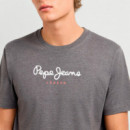 Camiseta logo estampado fit regular