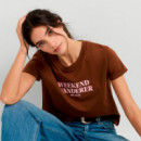 Camiseta texto estampado