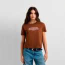 Camiseta texto estampado