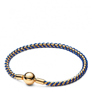 Pulsera Cadena Caja Cord&oacute;n Azul 563816C02