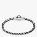 Pulsera Cadena Caja Cordón Negro 593816C02