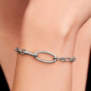 Pulsera de Cadena de Eslabones Link Ovalado que se abre 594678C00