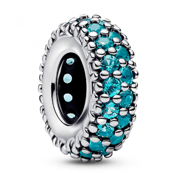 Charm Separador Gemas Azul Hielo 791359C01