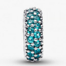 Charm Separador Gemas Azul Hielo 791359C01