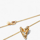 Collar Corazón Forma Orgánica con Gemas Engastadas 364669C01