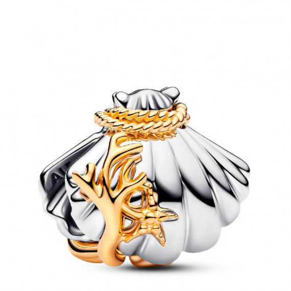 Charm Concha en Dos Tonos de Ariel de Disney 764403C01