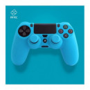 Etui en silicone pour manette + Grips Bleu FT0007 PS4 BLADE