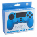Etui en silicone pour manette + Grips Bleu FT0007 PS4 BLADE