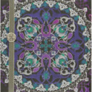 Cuaderno Mandalas 4 Marcapaginas Morado