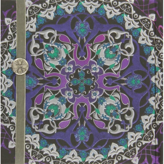 Cuaderno Mandalas 4 Marcapaginas Morado