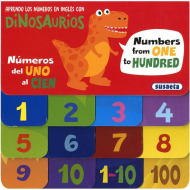 APRENDO LOS NUMEROS EN INGLES CON DINOSAURIOS