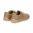 DEPORTIVO CORDONES NOBUCK TAUPE