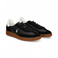 Deportivo Piel Blanco+negro  POLO RALPH LAUREN