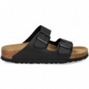 PALA 2 HEBILLAS BIRKO-FLOR NEGRO
