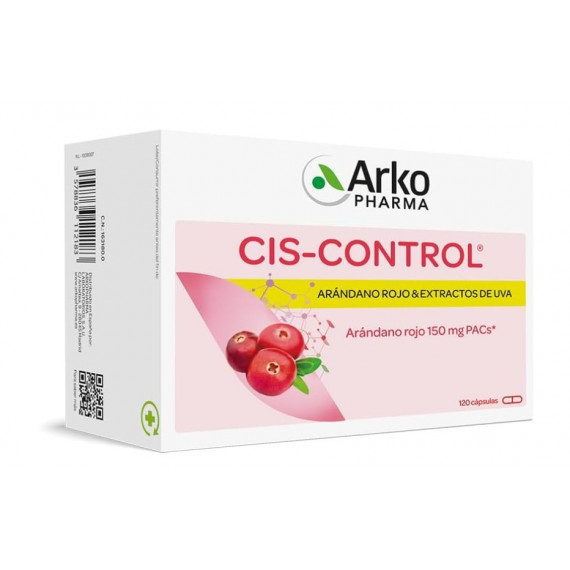Cranberola Ciscontrol Arandano Americano Arko 140 Mg 120 Caps  ARKOPHARMA LABORATORIOS
