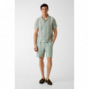 Camisa Lattice de punto calado Guess