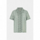Camisa Lattice de punto calado Guess