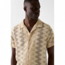Camisa Lattice de punto calado Guess