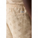 Pantalón corto Lattice de punto calado Guess