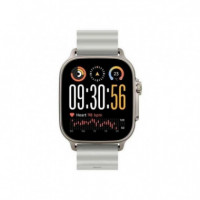 Realme Watch 5 Amoled Smartwatch con llamadas y NFC Titanium Silver