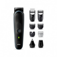 Braun MGK5411 Recortadora Kit 9 en 1 Recargable Wet & Dry
