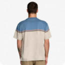 Camiseta Pismo Stripe RVCA