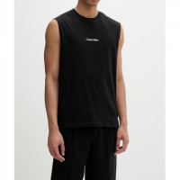 Camiseta Calvin klein sin mangas negra