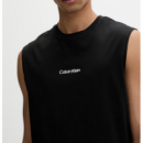 Camiseta Calvin klein sin mangas negra
