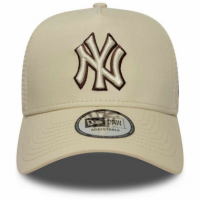 Gorra New Era outline beige